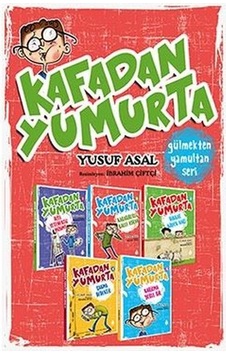 Kafadan Yumurta Seti - 5 Kitap Takım - Yusuf Asal - Uğurböceği