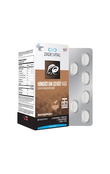 Zade Vital Coconut Oil 60 Yumuşak Kapsül 1000Mg Zade Vital Coconut Oil 60 Yumuşak Kapsül 1000Mg