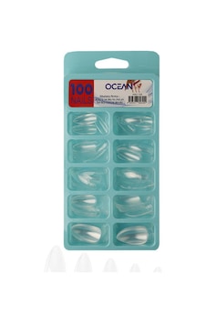 Ocean 100'lü Badem Tırnak Nail Şeffaf Asu-132