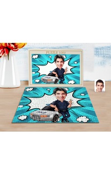 Bk Gift Kişiye Özel Erkek Polis Karikatürlü 1000 Parça Profesyonel Puzzle-2 Bk Gift Kişiye Özel Erkek Polis Karikatürlü 1000 Parça Profesyonel Puzzle-2