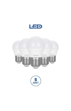 Rtl09121-5 Rother G45 Led Ampul 6w E27 470 Lümen 3000k Sarı Işık Enerji Tasarruflu Ampul 5 Adet Rtl09121-5 Rother G45 Led Ampul 6w E27 470 Lümen 3000k Sarı Işık Enerji Tasarruflu Ampul 5 Adet