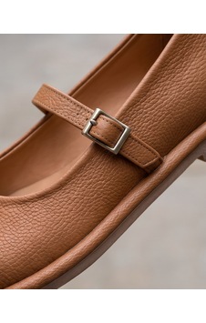 Futsishoes Sora Taba Hakiki Floter Deri Rahat Kalıp Mary Jane Tokalı Kadın Babet Futsishoes Sora Taba Hakiki Floter Deri Rahat Kalıp Mary Jane Tokalı Kadın Babet