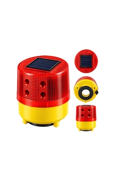 Powermaster Pm-39274 Solar Enerjili Mıknatıs Tabanlı Kırmızı İkaz Uyarı Lambası Powermaster Pm-39274 Solar Enerjili Mıknatıs Tabanlı Kırmızı İkaz Uyarı Lambası