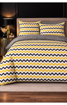 More Home Tek Kişilik Lastikli Çarşaf Nevresim Takımı Zikzaklı Beyaz Gri Sarı Beyaz - Sarı - Gri More Home Tek Kişilik Lastikli Çarşaf Nevresim Takımı Zikzaklı Beyaz Gri Sarı Beyaz - Sarı - Gri