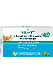 Velavit V Colostrum With L-Lysine 15 Pastil