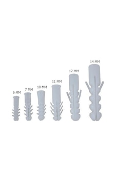 8 Mm Standart Plastik Dübel 100 Adet 8 Mm Standart Plastik Dübel 100 Adet