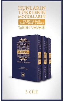 Hunların Türklerin Moğolların Ve Daha Sair Batı Tatarlarının Tarih İ Umumisi Ciltli - Kutulu Hunların Türklerin Moğolların Ve Daha Sair Batı Tatarlarının Tarih İ Umumisi Ciltli - Kutulu