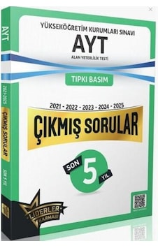 Yks Ayt Liderler Karması Son 5 Yıl Çıkmış2021-2025 Yks Ayt Liderler Karması Son 5 Yıl Çıkmış2021-2025