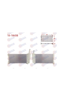 Su Radyatoru Brazıng Fıat Punto 188 1.4 M-t Ac /- 1999-200916-1845b 51723827