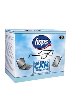 Hops Hassas Cam Temizleyici 40 Adet