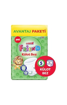 Goo.n Friend Külot Bebek Bezi 5 Numara Fırsat Paketi - Cilt Dostu - 96 Adet