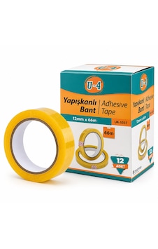 12 Adet - 12mmx66mt Para Bantı Okul - Ofis - Kırtasiye 5332 1 12 Adet - 12mmx66mt Para Bantı Okul - Ofis - Kırtasiye 5332 1