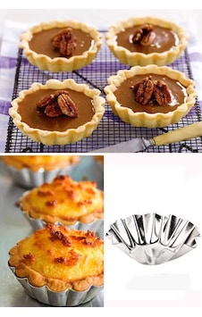 6 Adet Paslanmaz Mini Kek Kalıbı, Cupcake, Tart, Tartolet, Brownie, Topkek, Muffin Kalıbı Metal Kahv Diğer 6 Adet Paslanmaz Mini Kek Kalıbı, Cupcake, Tart, Tartolet, Brownie, Topkek, Muffin Kalıbı Metal Kahv Diğer
