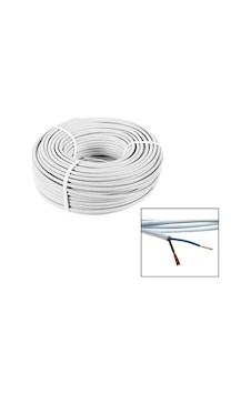 Diyarı Fırsat 2x1.5mm Ttr Kablo 100mt Cca Kablo H05 W-f 5250 Diyarı Fırsat 2x1.5mm Ttr Kablo 100mt Cca Kablo H05 W-f 5250