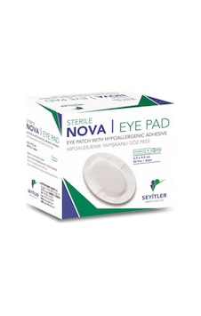 Nova Pad Steril Hipoalerjenık Yapışkanlı Oval Göz Pedi 6.5 x 9.5 CM Nova Pad Steril Hipoalerjenık Yapışkanlı Oval Göz Pedi 6.5 x 9.5 CM