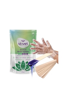 Vi-Vet Azulen Granül Sir El Ağdası 250 G + Eldiven + Spatula Vi-Vet Azulen Granül Sir El Ağdası 250 G + Eldiven + Spatula