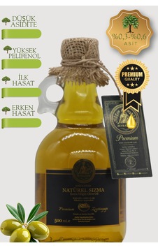 Zeyrazade Premium Soğuk Sıkım Sızma Zeytinyağı 500ml-sıcak Yemekler Ve Günlük Mutfak Kullanımı İçin Zeyrazade Premium Soğuk Sıkım Sızma Zeytinyağı 500ml-sıcak Yemekler Ve Günlük Mutfak Kullanımı İçin