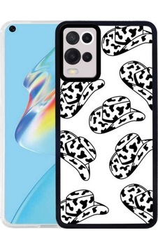 Oppo A54 4g Kılıf Zore M-fit Desenli Kapak Hat No5 Oppo A54 4g Kılıf Zore M-fit Desenli Kapak Hat No5