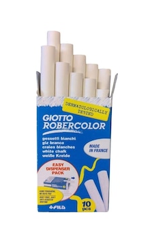 Robercolor Tebeşir Beyaz 10'lu Robercolor Tebeşir Beyaz 10'lu