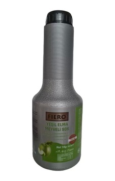 Fiero Yeşil Elma Meyveli Sos 1 Kg Fiero Yeşil Elma Meyveli Sos 1 Kg