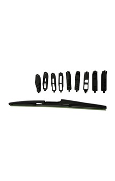 9 Aparatlı Hibrit Arka Silecek Kilitli Model 38 Cm / Cası9-38