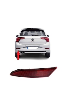 Volkswagen Reflektor Arka Tampon Sol Oem Dıs Polo 2021 Volkswagen Reflektor Arka Tampon Sol Oem Dıs Polo 2021
