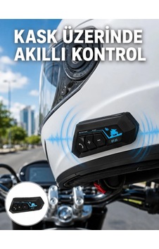Hubrendy Tekno Bluetooth Kask Kulaklığı Intercom 5.0 Bluetooth Android Ve İos Uyumlu Yeni Nesil Hubrendy Tekno Bluetooth Kask Kulaklığı Intercom 5.0 Bluetooth Android Ve İos Uyumlu Yeni Nesil