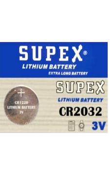 Supex Para Pil 3v Cr 2032 - 4 Adet