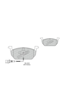 Fren Balatası Ön Audı A3 2014-2020 / Seat Leon 2013-2020 / Skoda Octavıa 2012-2020 13- 220372203522036 Fren Balatası Ön Audı A3 2014-2020 / Seat Leon 2013-2020 / Skoda Octavıa 2012-2020 13- 220372203522036
