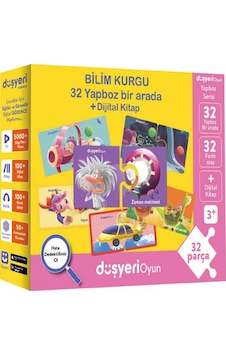 Stem A 32 Parça Yapboz Sarı