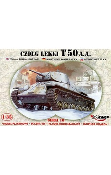 1/35 Tank T50 Aplic Armor Maketi, Mirage 35106 1/35 Tank T50 Aplic Armor Maketi, Mirage 35106