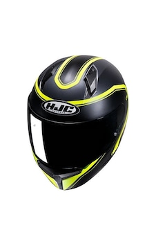 Hjc C10 Elie MC3HSF Kapalı Motosiklet Kaskı Neon Sarı - Mat Siyah Hjc C10 Elie MC3HSF Kapalı Motosiklet Kaskı Neon Sarı - Mat Siyah