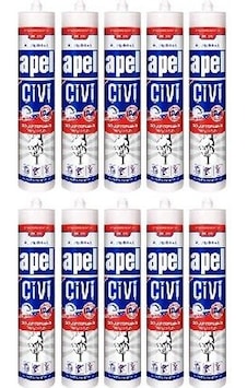 Apel Mk300 Poliüretan Sivi Çivi - 390G - 10'Lu Apel Mk300 Poliüretan Sivi Çivi - 390G - 10'Lu