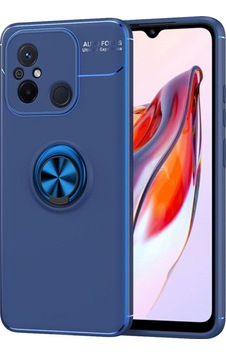 Xiaomi Redmi 12c Kılıf Zore Ravel Silikon Kapak Mavi