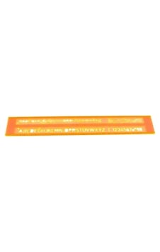 Teknik Resim Yazı Şablonu 10 Mm Çok Renkli