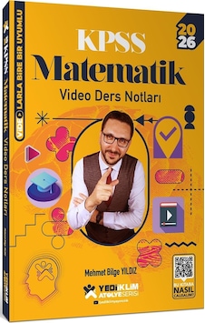 Yediiklim Yayınları 2026 Kpss Atölye Serisi Genel Yetenek Matematik Video Ders Notları Yediiklim Yayınları 2026 Kpss Atölye Serisi Genel Yetenek Matematik Video Ders Notları