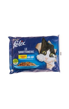Felıx Eko Yaş Kedi Maması 4'lü 85 G Balıklı 7'li Paket