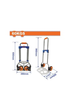 Total Wwb9a06 Katlanır Taşıma Arabası 60 Kg