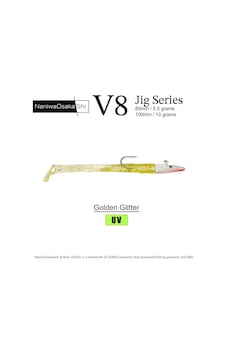 Naniwaosakashi V8 Jig Series 100mm 10gr Silikon Yem Naniwaosakashi V8 Jig Series 100mm 10gr Silikon Yem