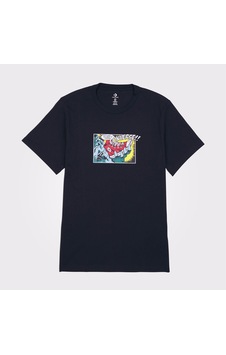 Converse Comic Erkek Siyah T-shirt Converse Comic Erkek Siyah T-shirt
