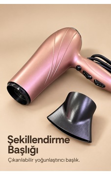 Ayarlanabilir Fan Ve Sıcaklık Kontrollü Fön Makinesi - Lisinya Ayarlanabilir Fan Ve Sıcaklık Kontrollü Fön Makinesi - Lisinya