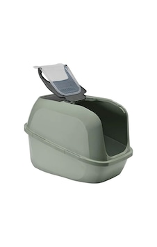 Moderna Mega Deluxe Kapalı Kedi Tuvaleti Açık Gri 65,8x48,6x45,8 Cm 142-53031.01 Moderna Mega Deluxe Kapalı Kedi Tuvaleti Açık Gri 65,8x48,6x45,8 Cm 142-53031.01