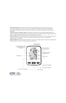 Bp-2206 Bilekten Otomatik Digital Tansiyon Aleti