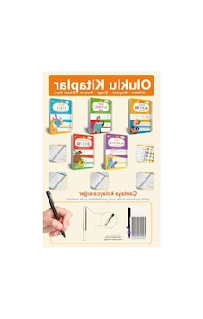 Dikkat Atölyesi Yayınları 5'li Oluklu Set Güzel Yazı Defteri, Resim, Çizgileri, Harfleri Ve Sayıları Yazmayı Öğreten Kitap 124-Pembe Dikkat Atölyesi Yayınları 5'li Oluklu Set Güzel Yazı Defteri, Resim, Çizgileri, Harfleri Ve Sayıları Yazmayı Öğreten Kitap 124-Pembe