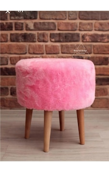 Coco Puf, Peluş, Pembe,oturma Odası, Makyaj Masası Pufu 4 Ayaklı Pembe Coco Puf, Peluş, Pembe,oturma Odası, Makyaj Masası Pufu 4 Ayaklı Pembe
