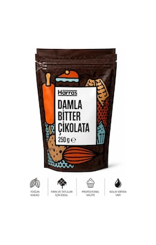 Damla Bitter Çikolata 250g Damla Bitter Çikolata 250g