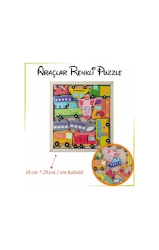 Ankebut 12 Parça Araçlar Puzzle 30503 Ankebut 12 Parça Araçlar Puzzle 30503