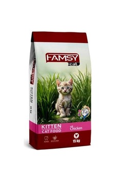 Famsy Yavru Kedi Maması Tavuklu 15 Kg