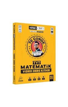 Mert Hoca 2025 Tyt 70 Günde Matematik Kampı Video Ders Kitabı Mert Hoca 2025 Tyt 70 Günde Matematik Kampı Video Ders Kitabı