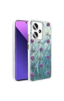 Newface - 512 - Xiaomi Redmi Note 13 Pro Plus Kılıf Blade Aynalı Desenli Kapak - - Csmo-tex - Desen 9 Diğer